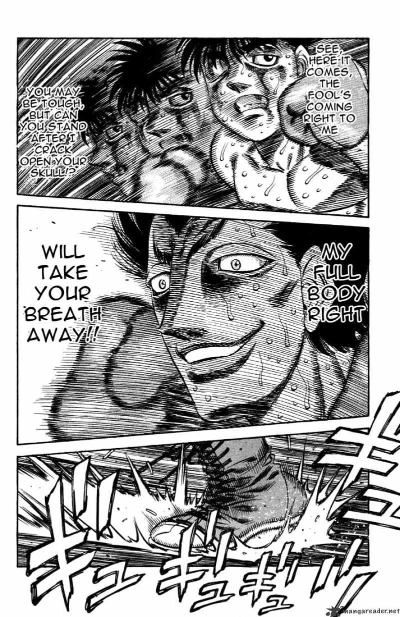 Hajime no Ippo: Fighting Spirit, Chapter 496 image 14